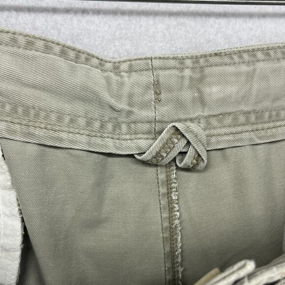 POLO RALPH LAUREN Shorts Mens 35 Military 8" Double Pleat Chino Belted Made USA - Picture 8 of 14